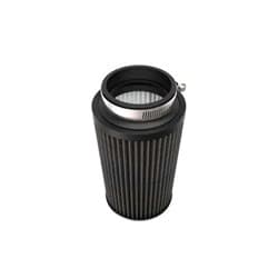 4" CLAMP-ON TAPERED FILTER 5-1/4" TOP, 6" BASE 9" TALL K&N - RU-3112HBK