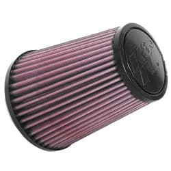 3.125" CLAMP-ON TAPERED FILTER 3.5" TOP, 5" BASE, 6" TALL K&N - RU-3250