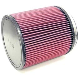 6 CLAMP-ON ROUND FILTER 7.5 O.D, 10 HIGH K&N - RU-3270