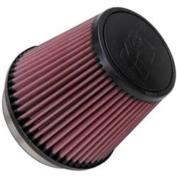 5" CLAMP ON TAPERED AIR FILTER 4.5" TOP, 6.5" BASE, 5.5" TALL K&N / RU-5147