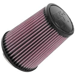 2-3/4" CLAMP-ON TAPERED FILTER 3.5" TOP 4.75" BASE 5.88" TALL K&N / RU-9310