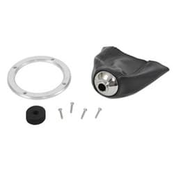 LOKAR BILLET CLASSIC SHIFTER BOOT RING WITH BOOT LOKAR - 70-BCLB