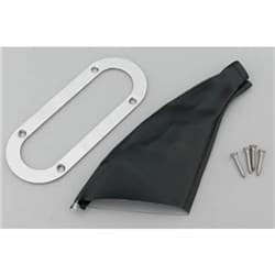 LOKAR FLOOR MOUNT H/BRAKE BOOT WITH STAINLESS RING         EA LOKAR - 70-EHBF