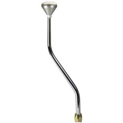 AUTO TRANS SHIFTER T700 12" NOSTALGIA BLK MUSHROOM KNOB LOKAR - ATS6700CNM