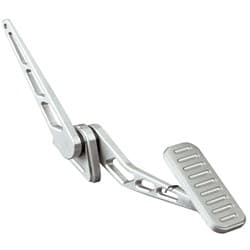 LOKAR BILLET ALLOY GAS PEDAL BALL-MILLED LOKAR - BAG-6001