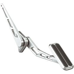 LOKAR BILLET ALLOY GAS PEDAL WITH RUBBER INSERT LOKAR - BAG-6004