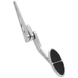 OVAL BILLET THROTTLE PEDAL   LOKAR - BAG-6104