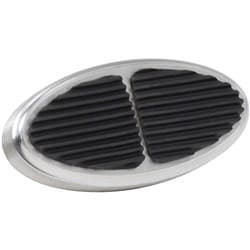 MINI OVAL BILLET BRAKE PAD   LOKAR - BAG-6106