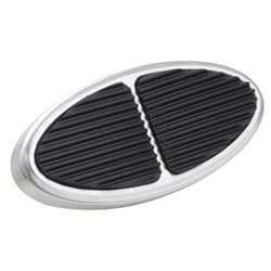 OVAL BILLET BRAKE PAD   LOKAR - BAG-6107