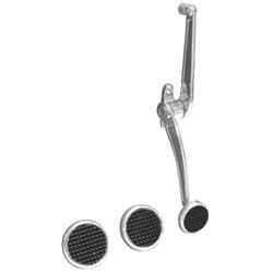 LOKAR GOOLSBY BRAKE/ CLUTCH PEDAL PAD ALUM LOKAR - BAG-6190