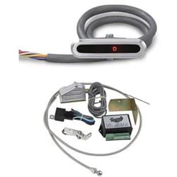 LOKAR C4/C6 DASH INDICATOR KIT ALUMINUM HORIZONTAL LED LOKAR - CIND-1721