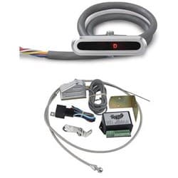 LOKAR 727 DASH INDICATOR KIT ALUMINUM HORIZONTAL LED LOKAR - CIND-1723