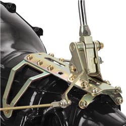 AUTO TRANS SHIFTER 727 12" STICK MUSHROOM KNOB LOKAR - CM727CM