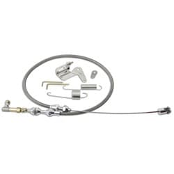 DUO PACK THROTTLE CABLE KIT 24 CABLE/BRACKET/SPRING S/S LOKAR - DP-1000HT