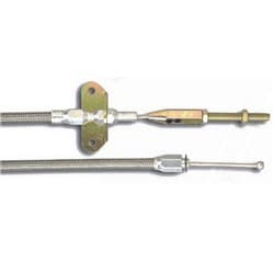LOKAR HANDBRAKE S/LESS CABLE SUIT UNDER DASH HAND BRAKE LOKAR - EC-8001HT