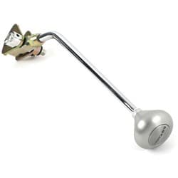 FLOOR SHIFTER C4  16" STICK MUSHROOM  KNOB LOKAR - FMC4BM