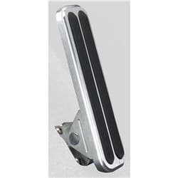 LOKAR BILLET ELIMINATOR FLOOR MOUNT GAS PEDAL WITH RUBBER LOKAR - FMG-6098