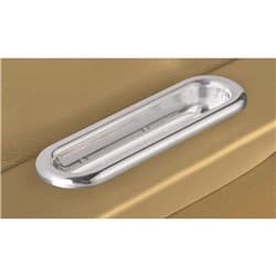 POLISHED BILLET DOOR PULL PAIR OVAL LOKAR - IDP-2005