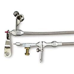 LOKAR KICKDOWN CABLES SUIT C6 POLISHED KITS LOKAR - KDP-20C6HT