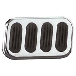 LOKAR CHROME STEEL BRAKE PAD WITH RUBBER INSERT LOKAR - SG-6008