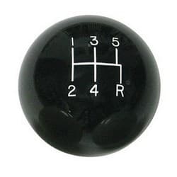 LOKAR 5 SPEED BLACK 2 KNOB 3/8-24 AND 3/8-16 THREAD LOKAR - SK-6876