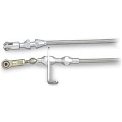 LOKAR THROTTLE CABLE STAINLESS 24" FOR BLOWER APPLICATION LOKAR - TC-1000BLD