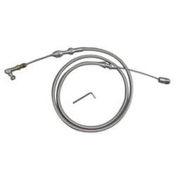 48 STAINLESS THROTTLE CABLE   LOKAR - TCP-1000HT48