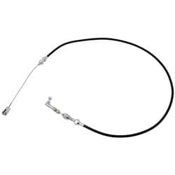 LOKAR THROTTLE CABLE BLACK STEEL  36 LONG LOKAR - TC-1000U36