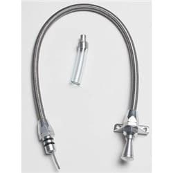 LOKAR GM 4L60 FLEXIBLE GEARBOX DIPSTICK FIREWALL MOUNT LOKAR - TD-34L60FM