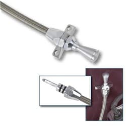 LOKAR FORD AOD FLEXIBLE GEAR BOX DIPSTICK FIREWALL MOUNT LOKAR - TD-3AODFM