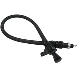 GM PG LOCKING FLEXIBLE F/WALL MOUNT BLACK TRANS DIPSTICK LOKAR / LK-X1210147