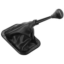 BILLET ALUMINUM RECT BOOT SET BLACK MIDNIGHT SERIES INC RING LOKAR / LK-X70-BFMB