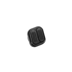 BLACK BILLET ALUM DIMMER SWITCH COVER W/RUBBER LOKAR - XBAG-6006
