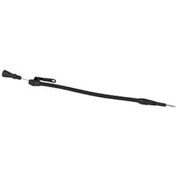 BLACK ENGINE DIPSTICK BB CHEV BBC "PUSH INTO PAN" LOKAR - XED-5003