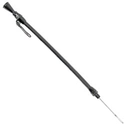 UNIVERSAL DIPSTICK 1/4 NPT PAN FITTING. BLACK. 12" LONG HOUS LOKAR - XED-5017