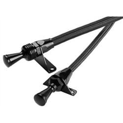 302-351C FORD ENGINE DIPSTICK * BLACK * BILLET & STAINLESS LOKAR - XED-5023