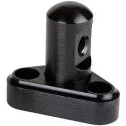 LS1 CABLE MOUNT BRACKET BLACK SINGLE STUD LOKAR - XTCB-40LS1