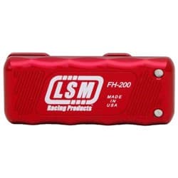 BILLET FEELER GAUGE HANDLE RED FINISH LSM - FH-200RED