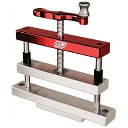 LSM DOUBLE WIDE STACKER ROD VISE. 7.680" W x 2.250â? TALL LSM - RV-100