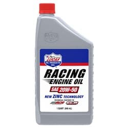 RACING ENGINE OIL SAE 20W50 1 QUART / 946ml LUCAS OIL PRODUCTS - 10620