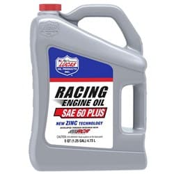 RACING ENGINE OIL SAE 60 PLUS 5 QUART / 4.73L LUCAS OIL PRODUCTS - 10910