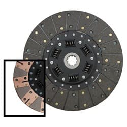 CLUTCH DISC, 500 SERIES, FORD 11" x 1-1/16 x 10, 550HP MAX MCLEOD - 260531