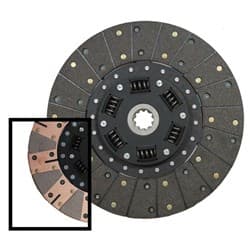 CLUTCH DISC, 500 SERIES, FORD 11" x 1-3/8" x 10, MAX 550HP MCLEOD - 260561
