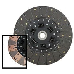 CHEV 10.5" PERF. CLUTCH DISC 1-1/8" x 26 SPLINE, 500HP MAX MCLEOD - 260570