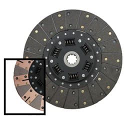 CHEV 11.0" PERF. CLUTCH DISC 1-1/8" x 26 SPLINE, 500HP MAX MCLEOD - 260571