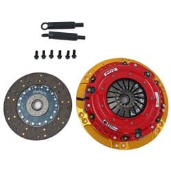 RST TWIN PLATE KIT, LS ENGINES W/ LS1 LS6 STYLE FLAT FLYWHEEL MCLEOD - 6912-07