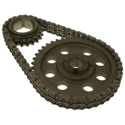 SBF WINDSOR D/ROW TIMING SET 3 KEYWAY, .220" ROLLER CHAIN MELLING - 40206