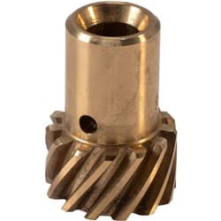 BRONZE DISTRIBUTOR GEAR, CHEVY SBC BBC, .500" SHAFT MELLING - DG3339