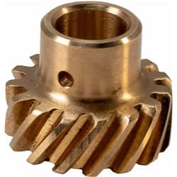 BRONZE DISTRIBUTOR GEAR, FORD SBF 302W 351W, .531" SHAFT MELLING - DG3980