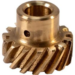 BRONZE DISTRIBUTOR GEAR, FORD SBF 302W 351W, .467" SHAFT MELLING - DG3985
